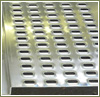 Close up of Aluminium Fodled Deck